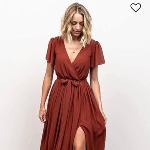 Baltic Born Rust Maxi Dress
